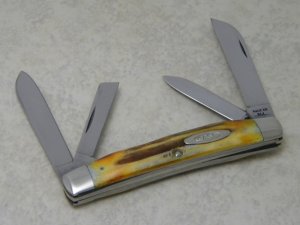 Vintage Case XX USA 10 Dot (1970) Genuine Stag 54052 Medium Congress Knife
