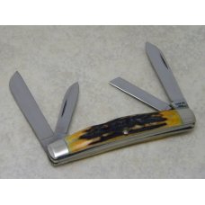 Vintage Case XX USA 10 Dot (1970) Genuine Stag 54052 Medium Congress Knife Vintage Case XX USA 10 Dot (1970) Genuine Stag 54052 Medium Congress Knife