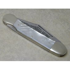 Fight'n Rooster Germany Pearl The Captains Rooster Large Lockback Canoe Knife Fight'n Rooster Germany Pearl The Captains Rooster Large Lockback Canoe Knife