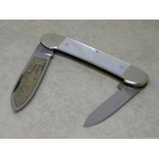 Fight'n Rooster Frank Buster Celebrated Cutlery Germany Pearl The Captains Rooster Canoe Knife