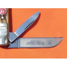 Vintage J A Henckels 4 Blade Congress Pocket Knife with Premium STAG handles & Step Down Bolsters Vintage J A Henckels 4 Blade Congress Pocket Knife with Premium STAG handles & Step Down Bolsters