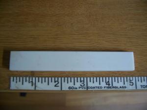 5" x 3/4" ceramic knife sharpening stone