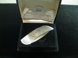  ZIPPO "CAMEL" Lockback Pocket Knife With Camel Shield On Handle Made In USA 