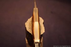 Tuna Valley Cutlery Genuine India Burnt Stag Humpback Whittler. 1 of 50. #592 Tuna Valley Cutlery Genuine India Burnt Stag Humpback Whittler. 1 of 50. #592