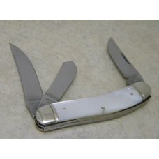 Bulldog Brand Solingen Germany Pit Bulls Pearl "Cuttin Horse" 3 Blade Sowbelly Stockman Knife Bulldog Brand Solingen Germany Pit Bulls Pearl "Cuttin Horse" 3 Blade Sowbelly Stockman Knife