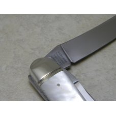 Bulldog Brand Solingen Germany Pit Bulls Pearl "Cuttin Horse" 3 Blade Sowbelly Stockman Knife Bulldog Brand Solingen Germany Pit Bulls Pearl "Cuttin Horse" 3 Blade Sowbelly Stockman Knife