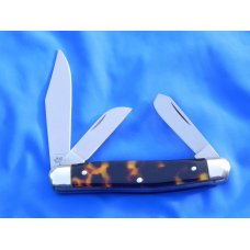 Vintage Hand Honed J A Henckels HK-3-T, 3 blade Stockman knife with Faux Tortoise Shell handles -NOS Vintage Hand Honed J A Henckels HK-3-T, 3 blade Stockman knife with Faux Tortoise Shell handles -NOS