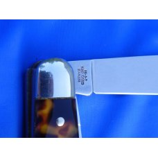Vintage Hand Honed J A Henckels HK-3-T, 3 blade Stockman knife with Faux Tortoise Shell handles -NOS Vintage Hand Honed J A Henckels HK-3-T, 3 blade Stockman knife with Faux Tortoise Shell handles -NOS