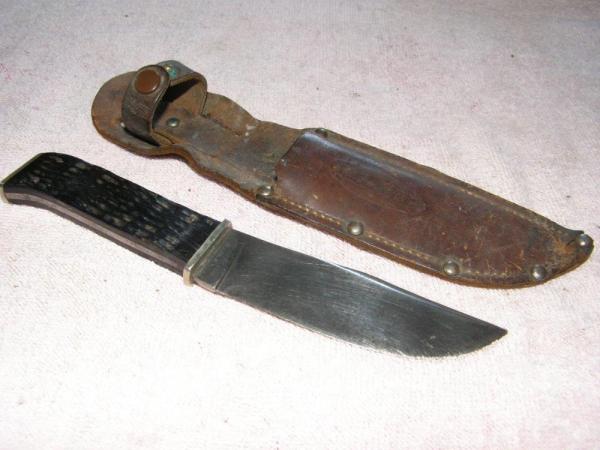 KA-BAR Union Cutlery Fixed Blade with KABAR Marked Sheath KA-BAR Union Cutlery Fixed Blade with KABAR Marked Sheath