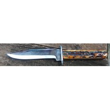 Western Fixed Blade Restored with Amber CSB Bone Western Fixed Blade Restored with Amber CSB Bone