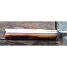 Western Fixed Blade Restored with Amber CSB Bone Western Fixed Blade Restored with Amber CSB Bone