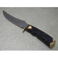 Schrade USA Bench Made Collection 498 Staglon 49ers Fixed Blade Sheath Knife in Box