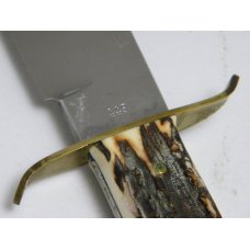 G.C. Co. Solingen Germany (Guttmann Cutlery Co.) Solingen Germany Stag Bowie Sheath Knife