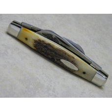 Case XX SS USA 8 Dot (1982) Stag 5288 Large 2 Blade Congress Knife American Blade Premiere Edition Case XX SS USA 8 Dot (1982) Stag 5288 Large 2 Blade Congress Knife American Blade Premiere Edition