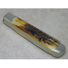 Case XX SS USA 9 Dot (1981) Stag 5254 SSP Trapper Knife Case XX SS USA 9 Dot (1981) Stag 5254 SSP Trapper Knife