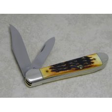Case XX USA 5 Dot (1985) Second Cut Stag 5249 Copperhead Knife Case XX USA 5 Dot (1985) Second Cut Stag 5249 Copperhead Knife