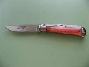 SCHATT & MORGAN #3 EXPRESS AUTO ORANGE CAMEL BONE DROP POINT