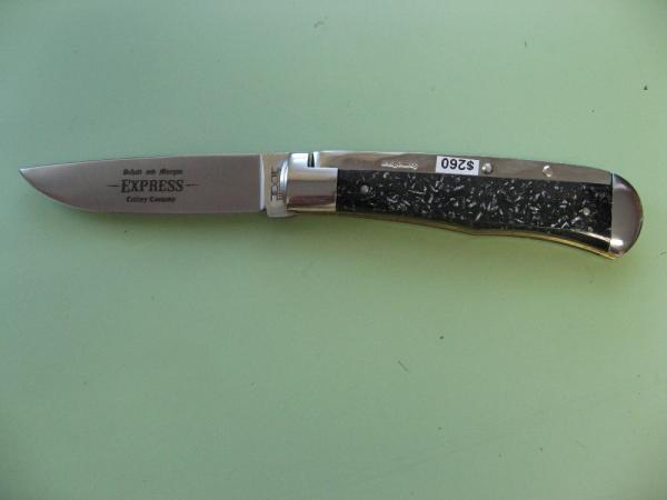 SCHATT & MORGAN #3 EXPRESS AUTO BLACK SILVER ACRYLIC  DROP POINT #2