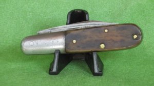 Case Tested XX Barlow with smooth bone handles, could be a factory second?