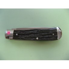 SCHATT & MORGAN #3 EXPRESS AUTO BROWN JIG BONE DROP POINT SCHATT & MORGAN #3 EXPRESS AUTO BROWN JIG BONE DROP POINT