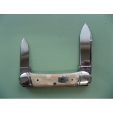 SCHATT & MORGAN MAMMOTH IVORY CANOE KNIFE SCHATT & MORGAN MAMMOTH IVORY CANOE KNIFE
