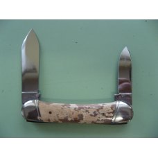 SCHATT & MORGAN MAMMOTH IVORY CANOE KNIFE SCHATT & MORGAN MAMMOTH IVORY CANOE KNIFE