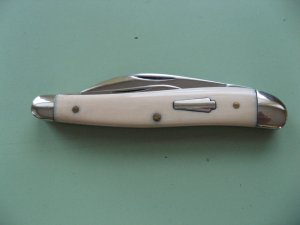 SCHATT & MORGAN MAMMOTH IVORY SMALL WARNCLIFF WHITTLER KNIFE