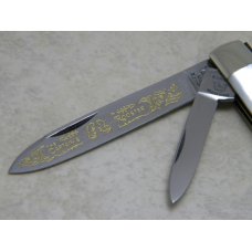 Fight'n Rooster Frank Buster Celebrated Cutlery Germany Pearl The Captains Rooster Jack Knife