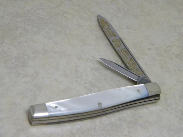 Fight'n Rooster Frank Buster Celebrated Cutlery Germany Pearl The Captains Rooster Jack Knife
