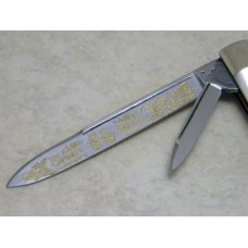 Fight'n Rooster Frank Buster Celebrated Cutlery Germany Pearl The Captains Rooster Jack Knife
