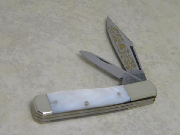 Fight'n Rooster Frank Buster Celebrated Cutlery Germany Pearl The Captains Rooster Jack Knife