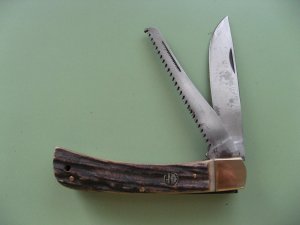 GERMAN EYE STAG LARGE TRAPPER UTILITY