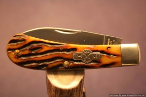 Schatt & Morgan Cutlery #08 Worm Groove Shinner, Factory Sample 1 of 1.   #1451