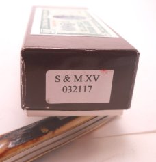 Schatt & Morgan Stag Reversed Peanut Knife Schatt & Morgan Stag Reversed Peanut Knife