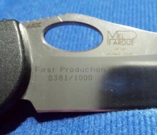 Benchmade 550 Griptilian First Production Run