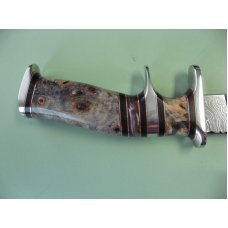 RANDY LEE DAMASCUS SUB-HILT FIGHTER RANDY LEE DAMASCUS SUB-HILT FIGHTER