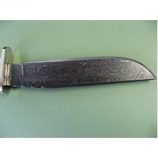 RANDY LEE DAMASCUS SUB-HILT FIGHTER RANDY LEE DAMASCUS SUB-HILT FIGHTER
