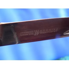 J A Henckels, Friodur, 2 Blade Push Lock Large Hunting Knife w/ Stag Handles Mdl # 2105 +Blade etch J A Henckels, Friodur, 2 Blade Push Lock Large Hunting Knife w/ Stag Handles Mdl # 2105 +Blade etch