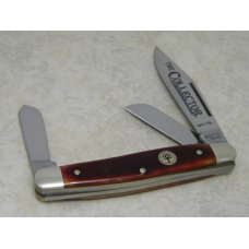 Boker Solingen Germany 1981 LTD. Red Bone "The Collector" Stockman Knife in Box Boker Solingen Germany 1981 LTD. Red Bone "The Collector" Stockman Knife in Box