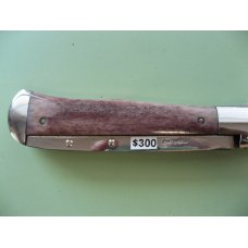 SCHATT & MORGAN #3 EXPRESS AUTO BROWN/RED CAMEL BONE DROP POINT FACTORY SAMPLE SCHATT & MORGAN #3 EXPRESS AUTO BROWN/RED CAMEL BONE DROP POINT FACTORY SAMPLE