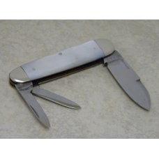 Kentucky Cutlery Association Germany (Fight'n Rooster) Pearl Large Sleeveboard Whittler Knife Kentucky Cutlery Association Germany (Fight'n Rooster) Pearl Large Sleeveboard Whittler Knife