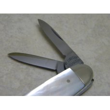 Kentucky Cutlery Association Germany (Fight'n Rooster) Pearl Large Sleeveboard Whittler Knife Kentucky Cutlery Association Germany (Fight'n Rooster) Pearl Large Sleeveboard Whittler Knife