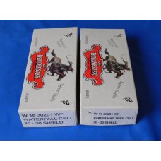 2 Winchester 30-30 Cartridge Series Canittler Pocket Knives with Christmas Tree & Waterfall Handles 2 Winchester 30-30 Cartridge Series Canittler Pocket Knives with Christmas Tree & Waterfall Handles