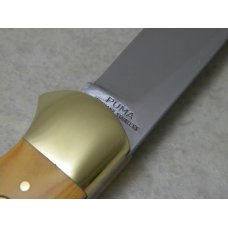 Puma Germany Stainless 715 Yellow Micarta 4 Star Lockback Knife c.1981 Puma Germany Stainless 715 Yellow Micarta 4 Star Lockback Knife c.1981