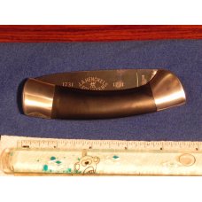 Vintage J A Henckels Single Blade Lockback Large Hunting Knife Mdl# 1731 +Blade etching - M/NM & NOS Vintage J A Henckels Single Blade Lockback Large Hunting Knife Mdl# 1731 +Blade etching - M/NM & NOS