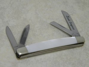 Parker-Brothers Chattanooga, TN K298 Pearl Little 4 Blade Congress Knife