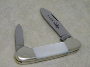 Parker Cut. Co. SS Japan Pearl Mini-Canoe Knife