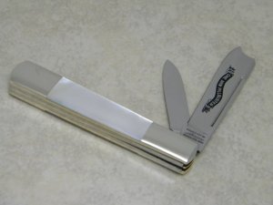 Parker Cut. Co. Surgical Steel Japan Pearl One-Arm Razor Pillbuster Knife