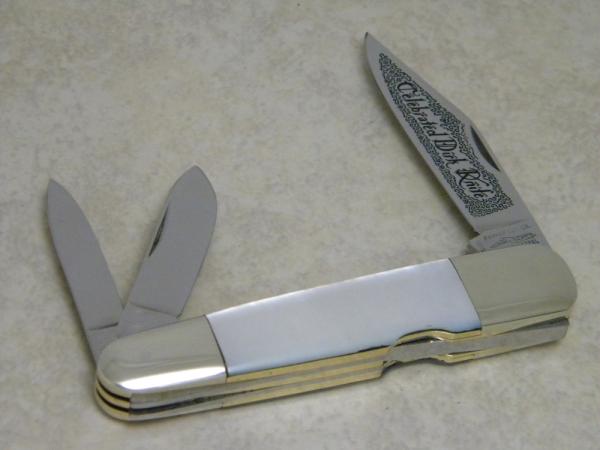 Parker Cut Co. Japan Pearl "Celebrated Dirk Knife" Lockback Whittler Knife Parker Cut Co. Japan Pearl "Celebrated Dirk Knife" Lockback Whittler Knife