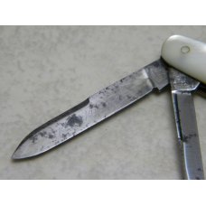 Vintage E.C. Simmons Keen Kutter St. Louis Pearl K4063 Gentleman's 4 Blade Knife Vintage E.C. Simmons Keen Kutter St. Louis Pearl K4063 Gentleman's 4 Blade Knife